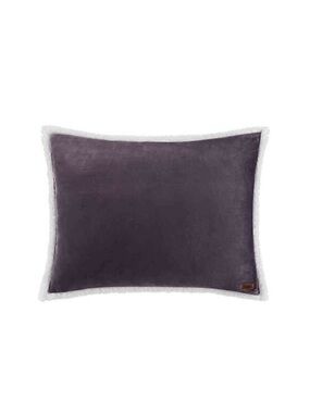UGG King Pillow Shams Purple Sherpa Fleece Pillow Case Bedding